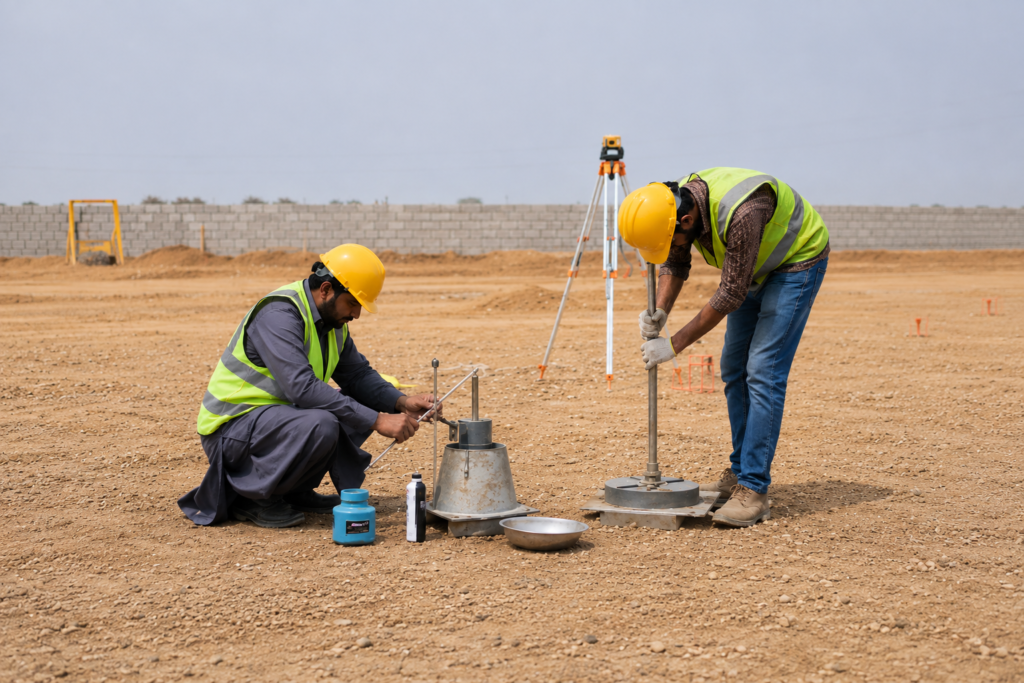 Soil testing